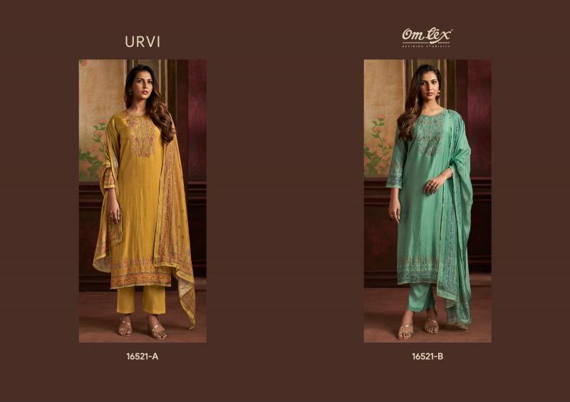 Ganga urvi party wear dress materials wholesale